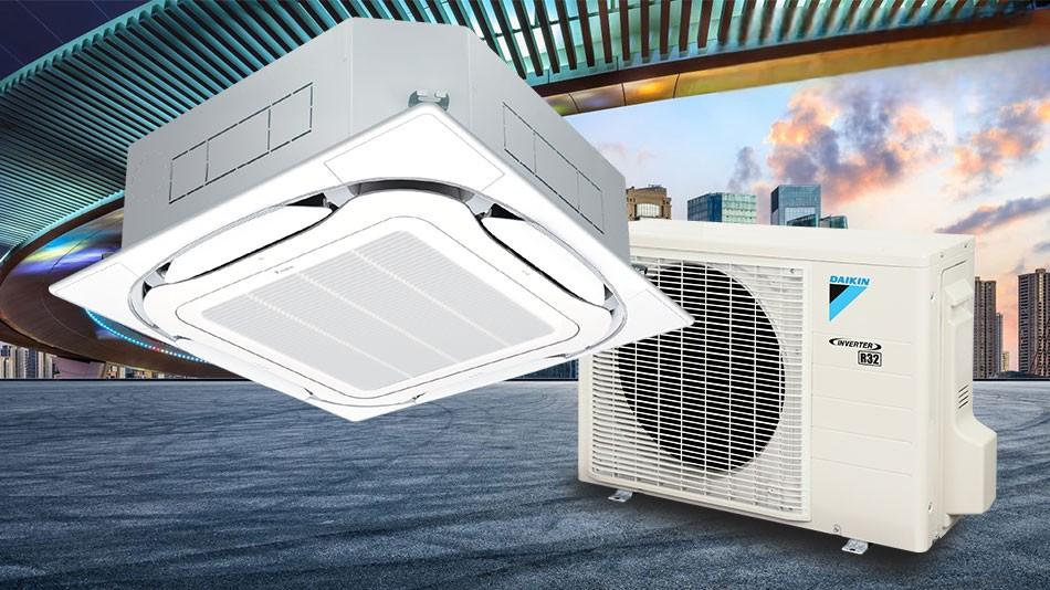 điều hòa âm trần Daikin FCFC140DVM/RZFC140EY1– Giải pháp làm mát cho không gian lớn