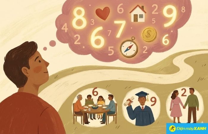 Con số may mắn mang lại năng lượng tích cực cho mình