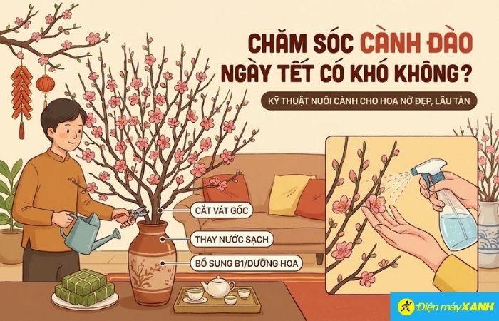 Để giữ hoa tươi lâu, vết cắt ở gốc phải thật