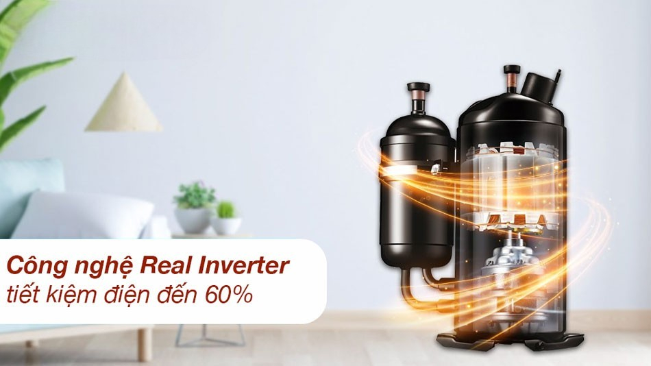 Điều hòa Gree inverter BD18HI tiết kiệm điện đến 60%
