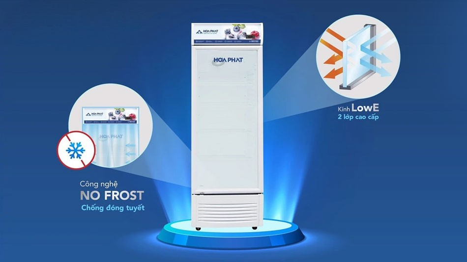 Tủ mát Hòa Phát 1 cánh HSR D6195 làm lạnh ổn định Tủ mát Hòa Phát 1 cánh HSR D6195 làm lạnh ổn định