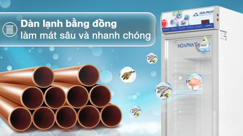 Tủ mát Hòa Phát 1 cánh HSR D6195 bền bỉ vượt trội Tủ mát Hòa Phát 1 cánh HSR D6195 bền bỉ vượt trội