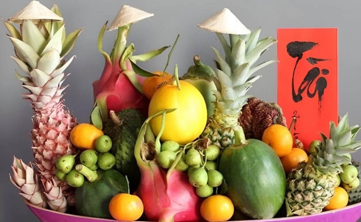 Mâm ngũ quả ngày Tết miền Nam