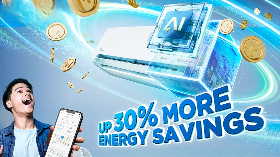 hiệu quả tiết kiệm điện của  điều hòa Midea 18000btu MSPT-19CRFN8