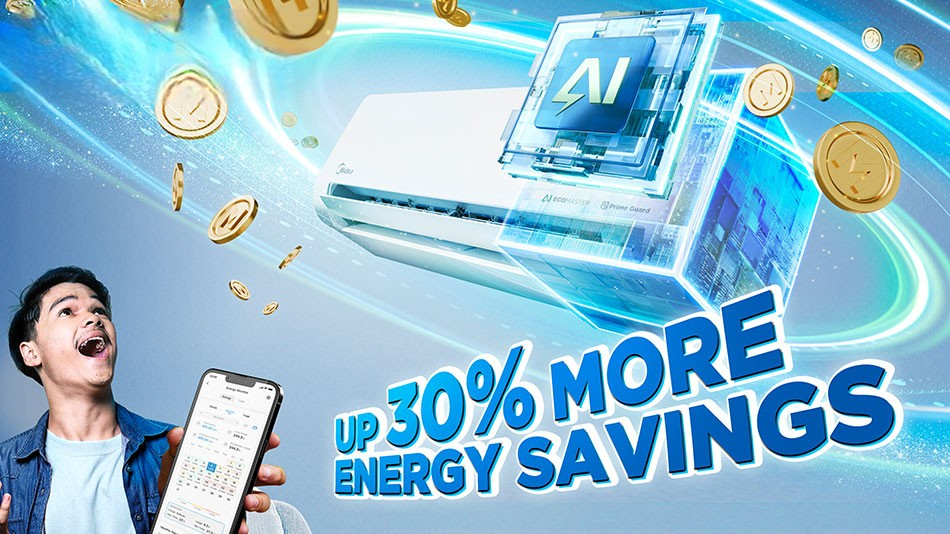 Điều hòa Midea inverter 1 chiều MSCH-10CRFN8 tiết kiệm chi phí dài hạn