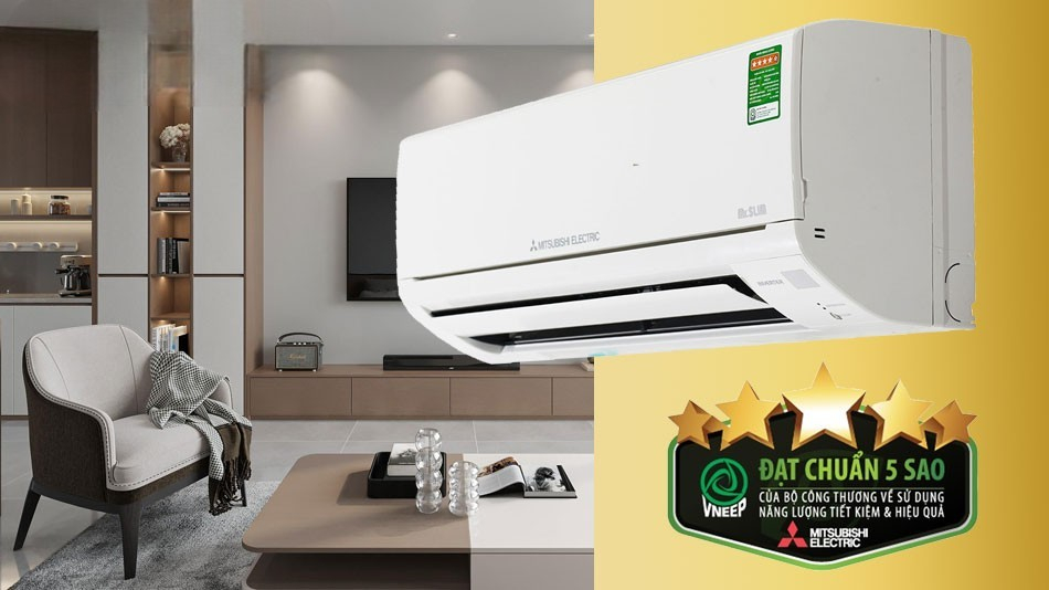 Mức tiêu thụ điện của điều hòa Mitsubishi MSZ-HT25VF Mức tiêu thụ điện của điều hòa Mitsubishi MSZ-HT25VF