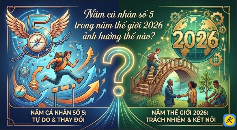 Số 5 mang đến sự linh hoạt, tò mò và thích nghi nhanh chóng, kết hợp hoàn hảo với số 1 thúc đẩy sự tự tin lãnh đạo và khởi đầu mới