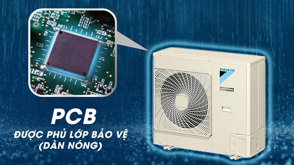 Dàn nóng RZF71DVM hoạt động ổn định với độ bền cao