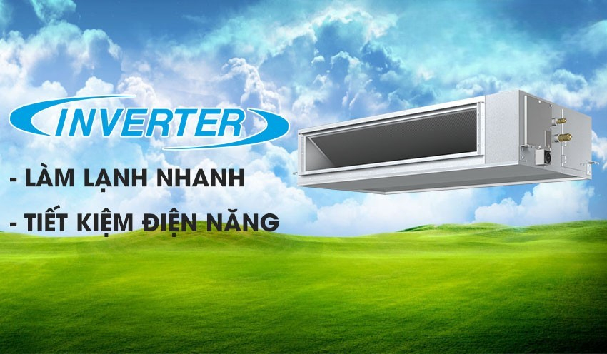 Đaikin FBFC71DVM9/RZFC71EVM sử dụng công nghệ inverter mới