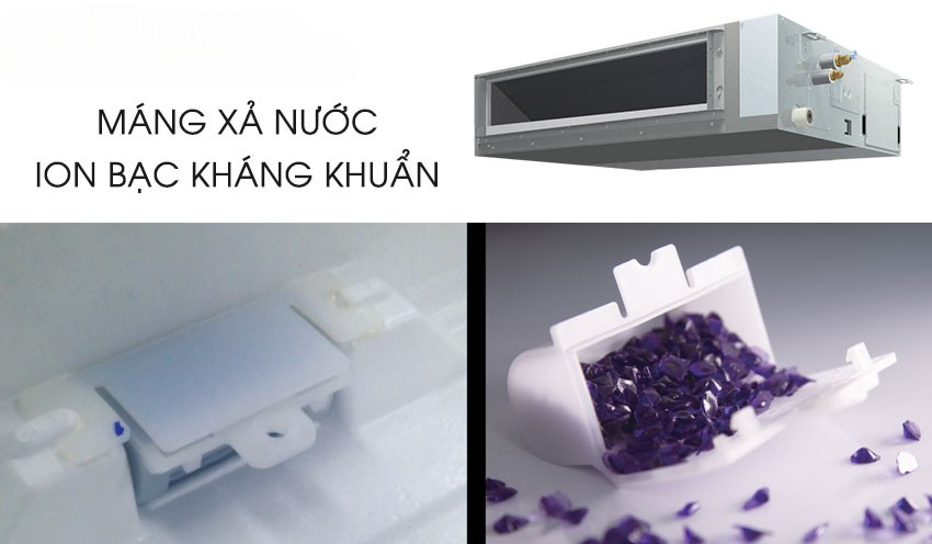 Daikin inverter FBA71BVMA9/RZA71DV1 với thiết kế máng nước xả ion bạc kháng khuẩn Daikin inverter FBA71BVMA9/RZA71DV1 với thiết kế máng nước xả ion bạc kháng khuẩn