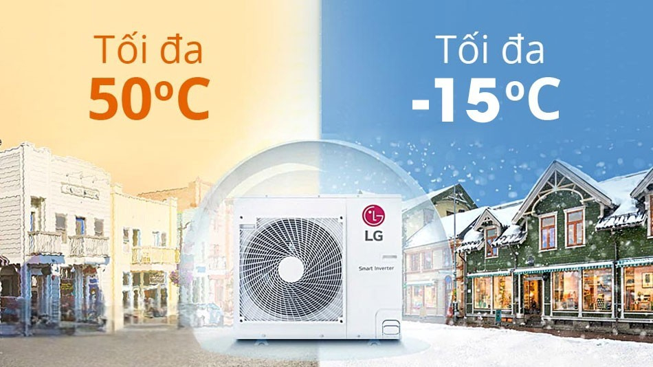 Dàn nóng của máy ZBNQ48LM3A0/ZUAD3 bền bỉ với thời gian