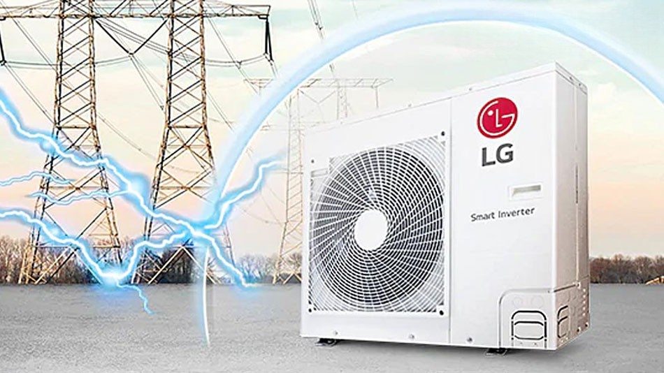  Điều hòa nối ống gió LG ZBNQ48LM3A0/ZUAD3  trang bị Dàn tản nhiệt mạ lớp phủ màu vàng