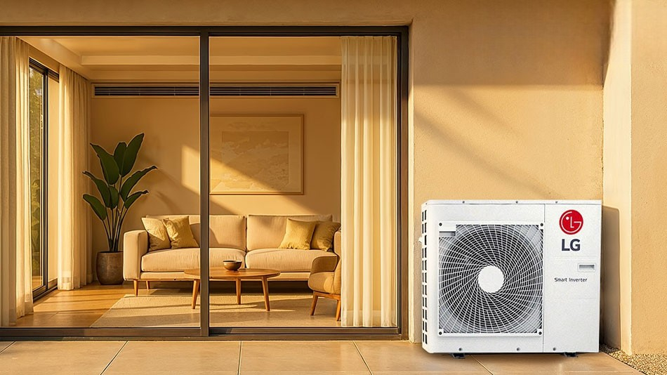 Điều Hòa Nối Ống Gió LG 36000Btu 1 Chiều Inverter ZBNQ36GM3A0/ZUAD1