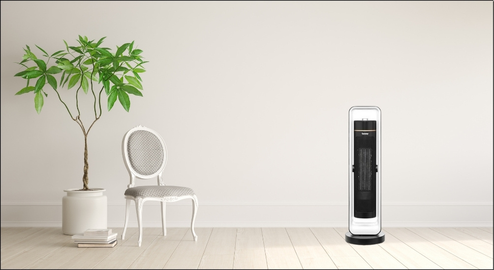 Quạt sưởi gốm Benny BHT-2400 với công nghệ sưởi gốm không phát sáng, không làm khô da Quạt sưởi gốm Benny BHT-2400 với công nghệ sưởi gốm không phát sáng, không làm khô da