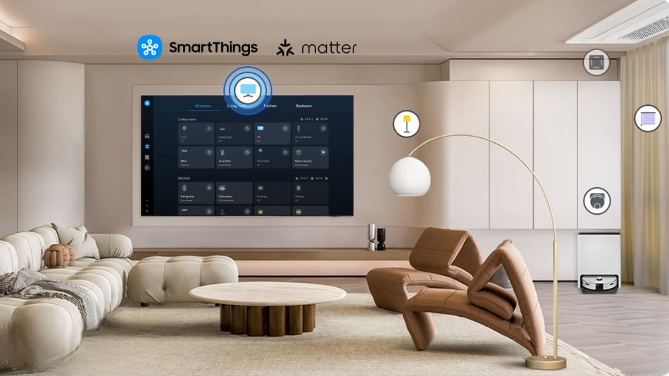 trung tâm SmartThings tích hợp vào tivi Samsung giá rẻ UA50U8500FKXXV trung tâm SmartThings tích hợp vào tivi Samsung giá rẻ UA50U8500FKXXV