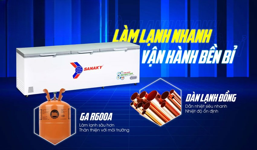 Có nên mua tủ đông Sanaky Inverter VH-1399HY4K không? Có nên mua tủ đông Sanaky Inverter VH-1399HY4K không?