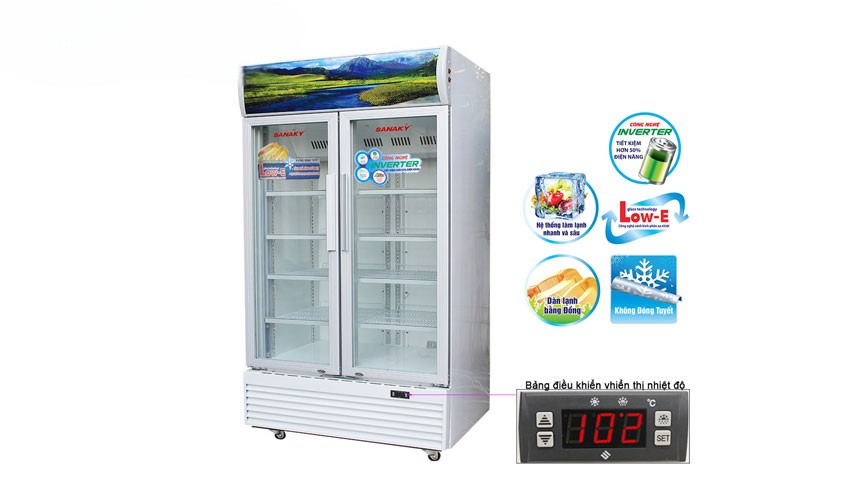 Nhược điểm của tủ mát Sanaky VH-8009HP3 Nhược điểm của tủ mát Sanaky VH-8009HP3