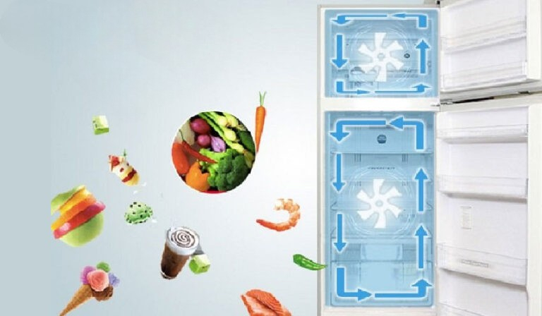 SJ-XP352AE-DS với Công nghệ kháng khuẩn, khử mùi Nano Ag