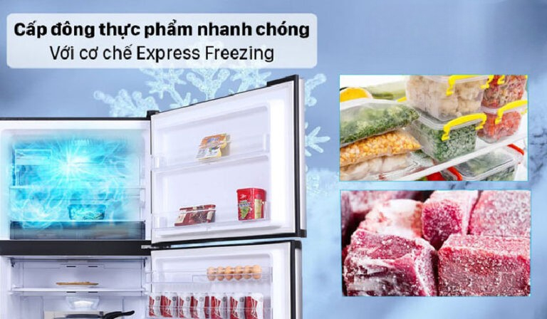 Tủ lạnh Sharp inverter 352 lít SJ-XP352AE-DS có khả năng vận hành êm ái