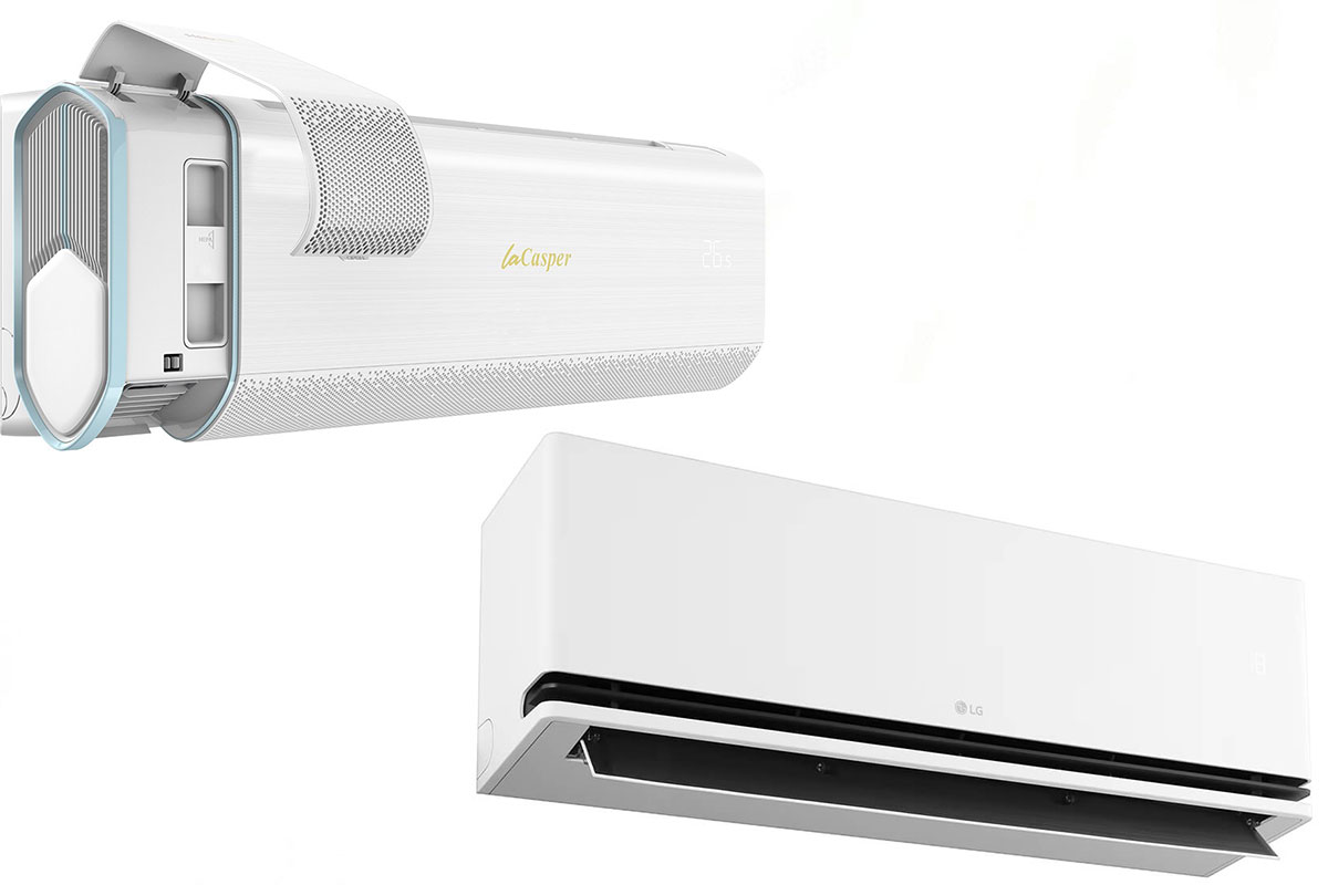 điều hòa Casper XH-09IF35 và LG IDH09M1