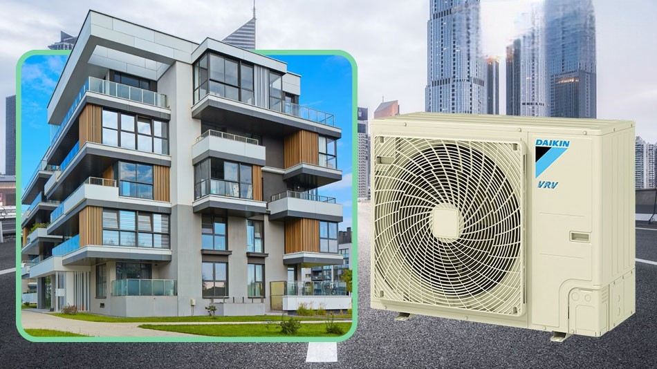 Tổng quan về dàn nóng điều hòa trung tâm Daikin RSUQ8AVM
