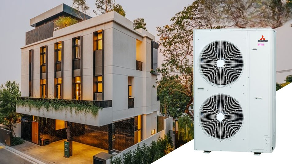 Đánh giá ưu điểm hệ thống điều hòa trung tâm Mitsubishi FDC335KXE6G