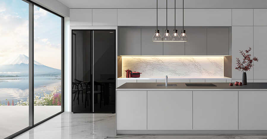 Tủ lạnh Hitachi HRSN9713ESGBKVN Tủ lạnh Hitachi HRSN9713ESGBKVN