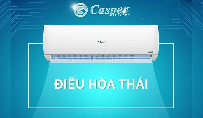Điều hòa Casper Thái Lan – Top những thương hiệu điều hòa được yêu thích nhất tại Việt Nam