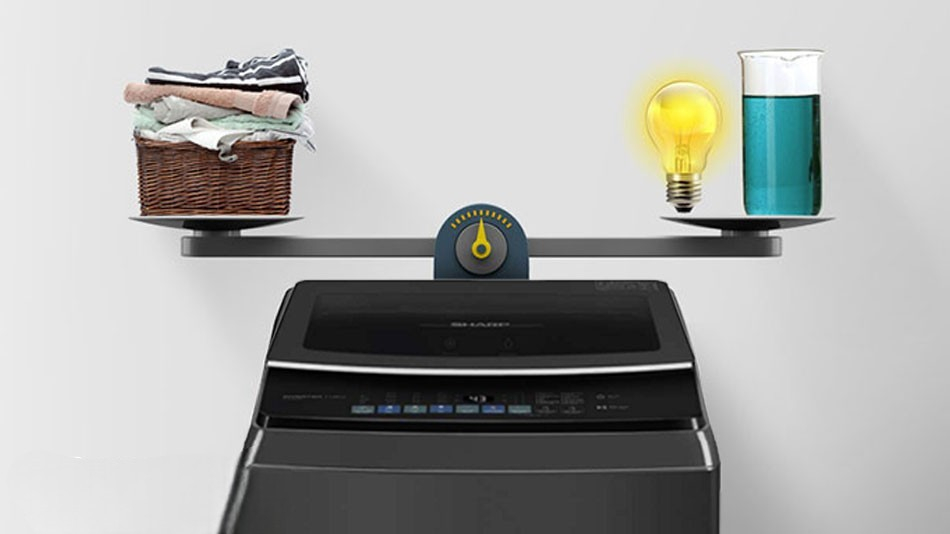 Máy giặt Sharp inverter 11Kg ES-TM110CD-DS được trang bị công nghệ Inverter hiện đại