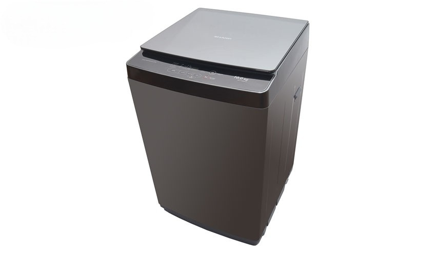 Máy giặt Sharp 10Kg ES-Y100HV-S  với thiết kế hiện đại, tinh tế 