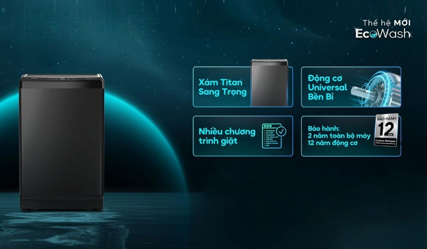 máy giặt cửa trên Casper 8.5Kg WT-85NG1 với mâm giặt được thiết kế thông minh máy giặt cửa trên Casper 8.5Kg WT-85NG1 với mâm giặt được thiết kế thông minh