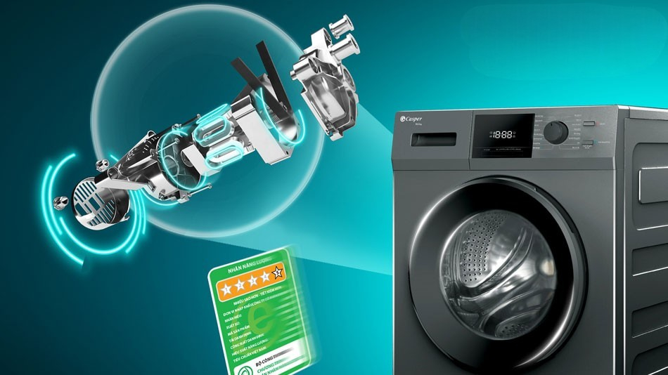 WF-95VG5 chính được trang bị công nghệ Inverter hiện đại WF-95VG5 chính được trang bị công nghệ Inverter hiện đại