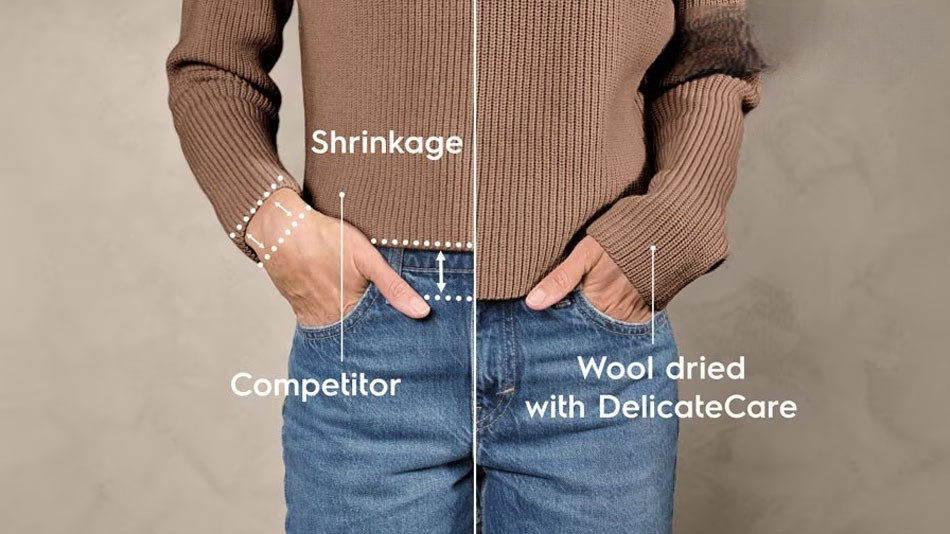 Máy sấy bơm nhiệt Electeolux EDH903R7SC với công nghệ DelicateCare Máy sấy bơm nhiệt Electeolux EDH903R7SC với công nghệ DelicateCare