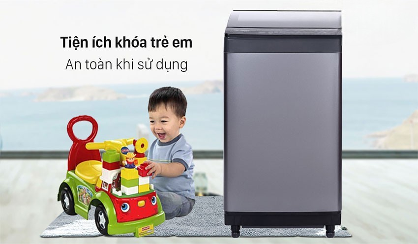 Máy giặt lồng đứng Sharp ES-X95HV-S được tích hợp nhiều chương trình giặt khác nhau Máy giặt lồng đứng Sharp ES-X95HV-S được tích hợp nhiều chương trình giặt khác nhau