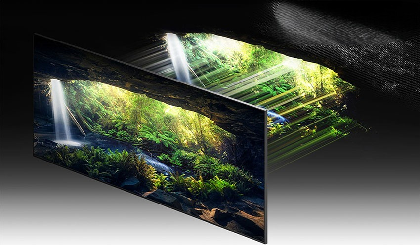 Tivi Samsung 4K QA85Q8FAAKXXV được trang bị công nghệ Quantum HDR+ kết hợp với hệ thống đèn nền Dual LED Tivi Samsung 4K QA85Q8FAAKXXV được trang bị công nghệ Quantum HDR+ kết hợp với hệ thống đèn nền Dual LED