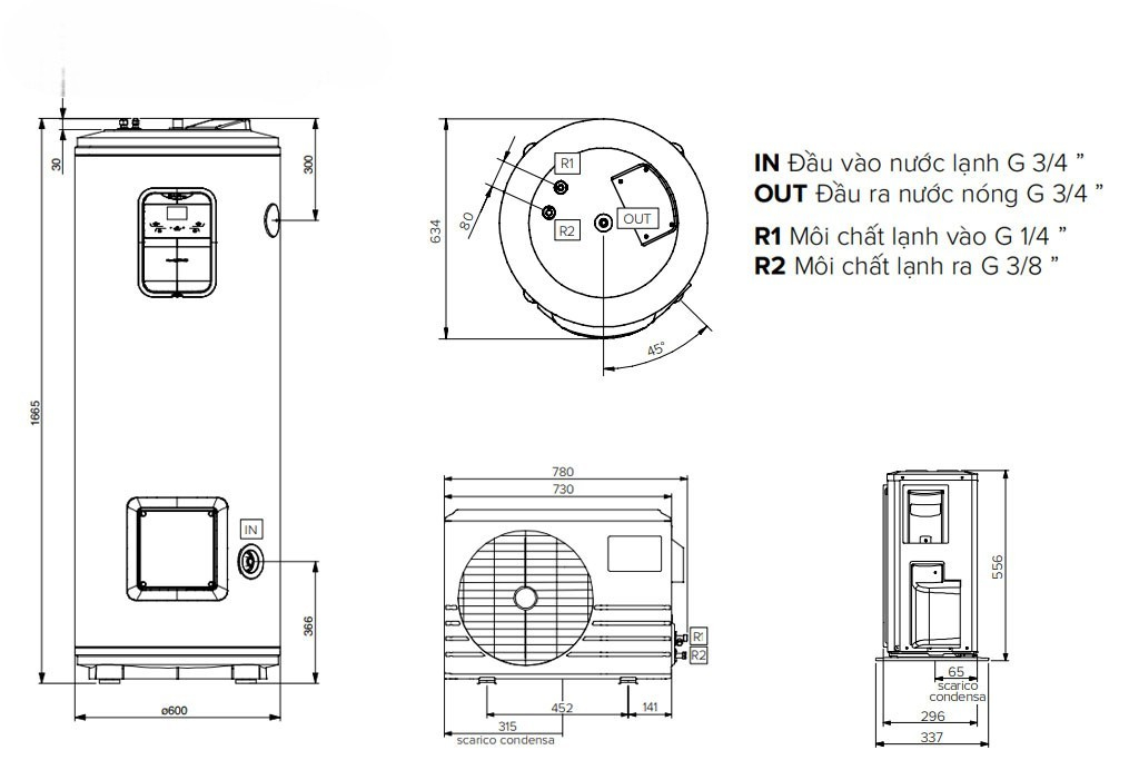 Ưu điểm nổi bật của máy nước nóng heat pump Ariston giá rẻ