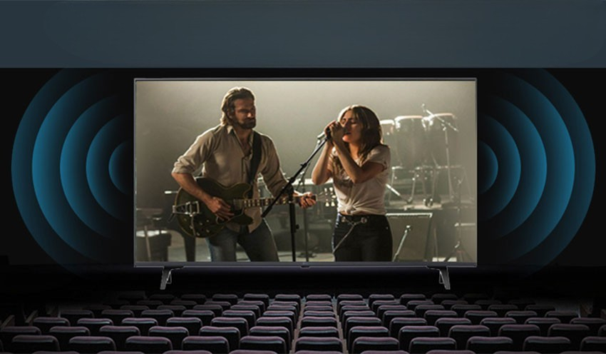 Smart Tivi LG 55NANO80ASA còn được trang bị hệ thống âm thanh mạnh mẽ