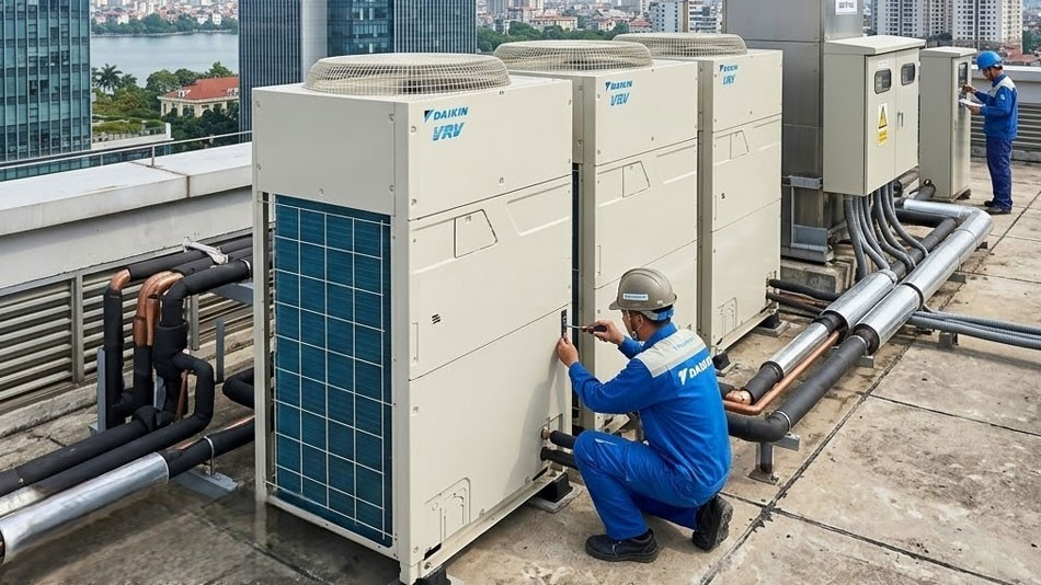 nhược điểm của hệ thống điều hòa trung tâm Daikin RXQ12BYM nhược điểm của hệ thống điều hòa trung tâm Daikin RXQ12BYM